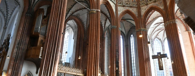 Lübecks Marienkirche schließt, damit sie offen bleiben kann